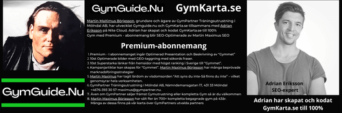 Gym &amp; Fitness Luleå AB - ÖrebroGYMMET KIRUNAFredrik Gunnelbrand och Anna Stålnacke kommer från Kiruna och det var där det första gymmet slog upp dörrarna 2002.Gymmet Kiruna har sedan dess bytt lokal två gånger och är idag nästan 6 gånger dess ursprungliga storlek.GYMMET GÄLLIVAREGymmet Gällivare är ett stort gym med en yta på 1 800 kvm.Vi har öppet alla dagar, dygnet runt, vilket gör det lätt för dig att hitta tid för träning oavsett hur din dag ser ut.Anläggningen har också gratis parkering och erbjuder duschar, bastu och omklädningsrum för bekvämlighet.Dessutom erbjuder gymmet padel som du enkelt bokar via Matchi.Gymmet har en imponerande gym-yta med ett brett utbud av styrketräningsmaskiner från världsledande märken.Maskinparken är handplockad från olika märken för att erbjuda så många alternativ som möjligt.Det finns också en utfallsgång, tre olika kabelstationer med tillhörande kyrssdrag och varierat utbud på draghantag, samt hantlar upp till 60 kg.Dessutom finns det Smithmaskiner och kettlebells.GYMMET BODENGymmet Boden är ett estetiskt tilltalande gym som sträcker sig över en yta på 1 200 kvm.Dessutom erbjuder vi under sommartider ett utegym på cirka 500 kvm.Vi har öppet alla dagar, dygnet runt, vilket gör det lätt för dig att hitta tid för träning oavsett hur din dag ser ut.Anläggningen har gratis parkering och erbjuder duschar, bastu och omklädningsrum för bekvämlighet.I vår maskinpark hittar du ett brett utbud av styrketräningsmaskiner från världsledande märken.Maskinparken är noga utvald för att ge så stort utbud som möjligt.Det finns även två utfallsgångar, 3 olika kabelstationer med tillhörande kryssdrag och ett varierat utbud av draghantag samt en hantelyta upp till 60kg.Vidare finns det Smithmaskiner, kettlebells och olika typer av friviktsutrustning som möjliggör styrkelyft, tyngdlyftning, crossfit och strongman.GYMMET LULEÅGymmet i Luleå är en anläggning på 1 100 kvm som är öppen dygnet runt alla dagar i veckan.Besökare kan dra nytta av gratis parkering och njuta av omklädningsrum med dusch och bastu för både dam och herr.Det finns också ett solarium tillgängligt för de som vill ha lite extra sol.Gymmet har en imponerande maskinpark med styrketräningsmaskiner från världsledande märken.För att möjliggöra ett brett utbud av träningsalternativ, har gymmet en utfallsgång och tre olika kabelstationer med tillhörande kyrssdrag och varierat utbud på draghantag.Dessutom finns det en smithmaskin och kettlebells.GYMMET STOCKHOLMGymmet Stockholm är en rymlig träningsanläggning på 1 300 kvm som erbjuder en mängd olika träningsalternativ för alla nivåer. Vi har öppet 04-24 alla dagar, året runt!Omklädningsrummen är utrustade med dusch och låsbara skåp för att förvara dina tillhörigheter under träningen.Herrarnas omklädningsrum har en bastu.På gym-ytan finner man ett brett utbud av styrketräningsmaskiner från välrenommerade märken.För att ge maximal variation har maskinparken handplockats från olika tillverkare.Här finns även utfallsgång, tre kabelstationer med tillhörande kyrssdrag och draghantag, samt en hantelyta som sträcker sig upp till 70 kg.Vidare finns Smithmaskiner och kettlebells att tillgå.GYMMET SUNDBYBERGGymmet Sundbyberg är en anläggning med en yta på 850 kvm. Gymmet är öppet 04-24, alla dagar året runt!.Här finns omklädningsrum med dusch och låsbara skåp samt bastu för både damer och herrar.Dessutom finns det en shop där medlemmarna kan köpa kläder och kosttillskott.En trevlig lounge-yta med mikrovågsugn och kylskåp erbjuder också möjligheten att köpa drycker och bars.Gym-ytan är utrustad med styrketräningsmaskiner från världsledande märken.Maskinparken är noggrant utvald från olika tillverkare för att erbjuda medlemmarna ett så brett utbud som möjligt.Här finns bland annat en utfallsgång, en däckvält och tre olika kabelstationer med tillhörande kryssdrag och ett varierat utbud av draghandtag.Du kan också använda smithmaskiner och kettlebells för att variera din träning.VÄSTERÅSGymmet Västerås är stort och rymligt, med en yta på hela 1 650 kvadratmeter.När det gäller träning, finns det en gym-yta med styrketräningsmaskiner från välkända märken som Hammer Strenght, Life Fitness, Arsenal Strenght, Atlantis, Hoist, Nautilus och Gymleco.Våra maskiner är handplockade från olika märken för att ge dig så många valmöjligheter som möjligt.&nbsp;Vi har även friviktsytor för den som vill utöva styrkelyft, tyngdlyftning och funktionell träning.För den som vill testa på strongman-träning har vi utrustning såsom logpress, farmers walk, släggor, lyftok och atlas-bollar.Vi har även en boxnings-sektion med vanliga långa säckar, runda säckar och päronboll.GYMMET UPPSALAGymmet Uppsala är en imponerande anläggning som sträcker sig över 1 500 kvm, som på somrarna erbjuder ett utegym på cirka 500 kvm.Gymmet är öppet 04-24, alla dagar året om!&nbsp;För att skapa en bekväm och komplett upplevelse har gymmet gratis parkering och omklädningsrum med dusch och låsbara skåp.Det finns också separata bastur för både damer och herrar.Gym-ytan rymmer ett brett utbud av träningsmöjligheter.Styrketräningsmaskinerna kommer från världsledande märken och är noggrant utvalda från olika tillverkare för att erbjuda ett mångsidigt utbud.Det finns också en frivikts-yta där medlemmarna kan utöva styrkelyft, tyngdlyftning, crossfit, strongman och mycket mer.Här finner man friviktsutrustning från världsledande Eleiko.Det inkluderar tävlingsgodkända lyftarställningar, power racks, tävlingsgodkända stänger för både styrkelyft och tyngdlyftning, teknikstänger och vikter.Dessutom finns det olika specialstänger som Hex bar och Safety squat bar.&nbsp;GYMMET ÖREBROVälkommen till Gymmet Örebro - en träningsanläggning som sträcker sig över hela 2 100 kvm och erbjuder en mängd olika träningsmöjligheter.Oavsett vad dina träningsmål är, så kan du hitta allt du behöver här.Vi erbjuder generösa öppettider - kl. 04-24, alla dagar året om!Omklädningsrummen är utrustade med dusch och låsbara skåp, och bastu finns tillgänglig för både damer och herrar.&nbsp;Du kan koppla av och ladda upp på lounge-området, där det finns en kyl och mikrovågsugn, samt möjlighet att köpa drycker och bars.Gratis parkering finns också precis utanför.Dessutom finns en padelbana tillgänglig som du kan boka via Matchi.Fram till september kan du som medlem boka gratis drop-in tider, en timme innan starttid!För att få tillgång till bokningen, registrera dig här!Här är de 15st mest sökta gymmen på GymKarta i Juli 2023Nordic Wellness Lindholmen på Lindholmsallén 20 i GöteborgSATS Gamlestaden på Gamlestadstorget 7 i GöteborgSTC Sävedalen - Göteborgsvägen 104 - GymKarta.seSTC munkebäck på Munkebäcks Allé 26 i GöteborgNordic Wellness Göteborg Kviberg Arena - GymKarta.seNordic Wellness Kungälv Kongahälla - GymKarta.seActic Lerum - Vattenpalatset på Häradsvägen 3 i Lerum&nbsp;Maximus Gym Brunnsbo på Folkvisegatan 15 i GöteborgSATS Hovås på Björklundabacken 2 i Hovås - GymKarta.seNordic Wellness Backaplan på Gustaf Dalénsgatan 13Fitness24Seven på Lergöksgatan 6 i Västra FrölundaSATS Askim (Sisjön stora) på Ekonomivägen 6 i AskimSTC på Ekenleden 10 i Kållered - GymKarta.seNordic Wellness Marklandsgatan - GymKarta.seNordic Wellness på Vasagatan 7 i Göteborg